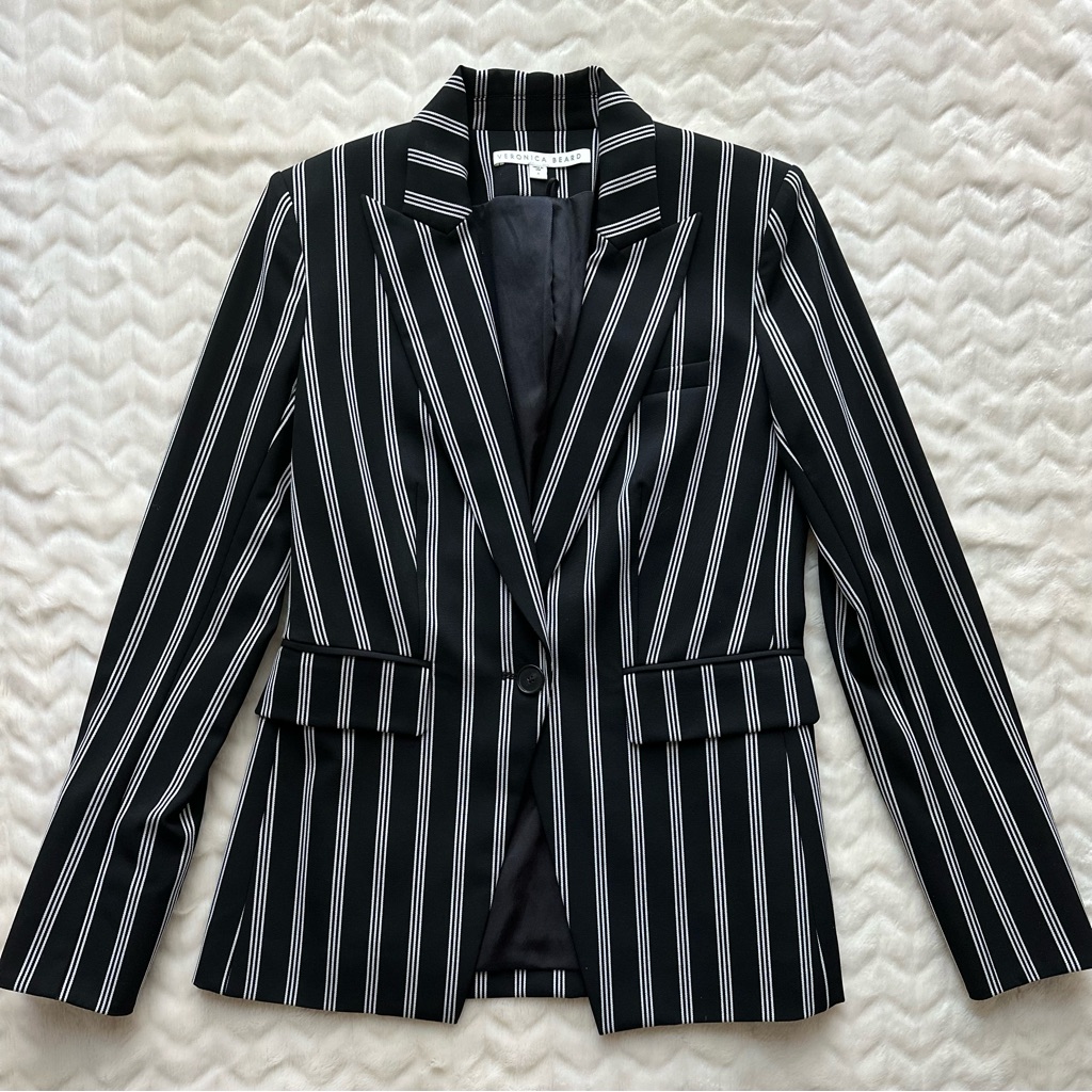 Veronica Beard Pinstripe Blazer
